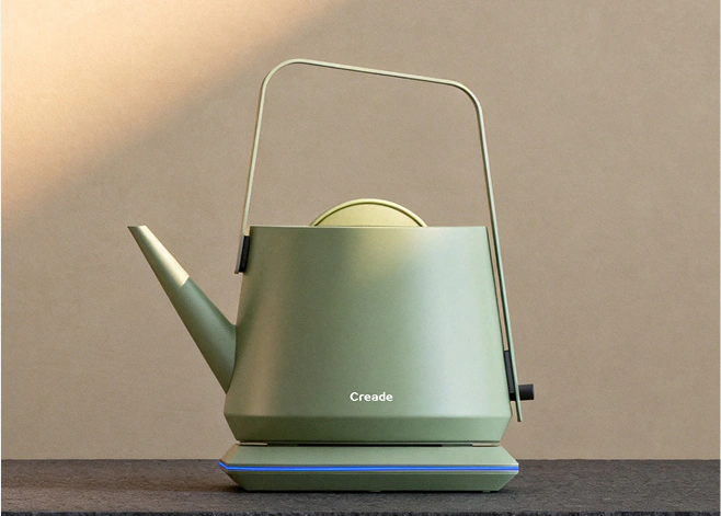 Green Creade electric kettle