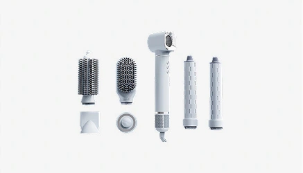 High-speed hair dryer and attachments