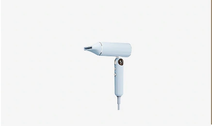 Blue high-speed hair dryer