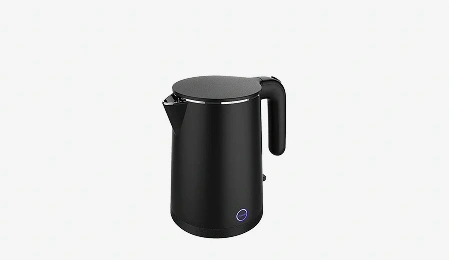 Black electric kettle