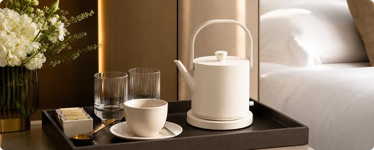 Creade appliance prepared for hospitality service