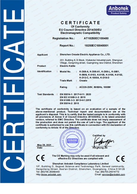 Creade production quality document