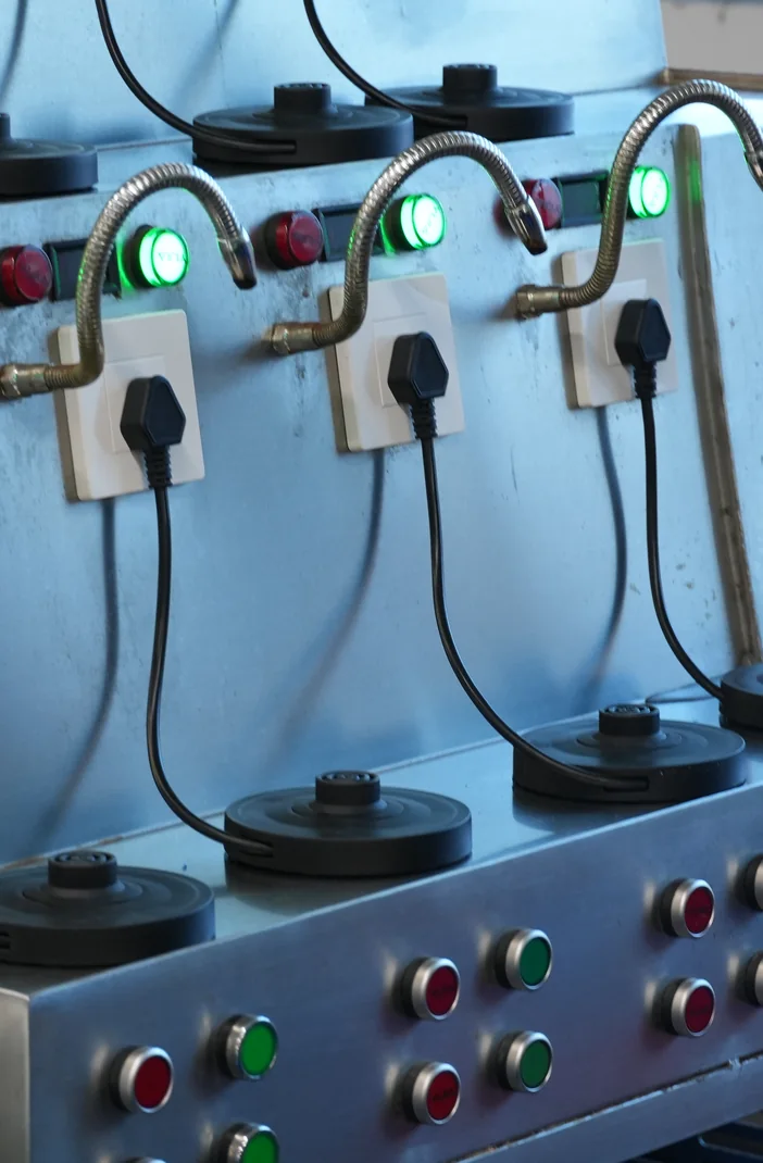 Factory quality-testing equipment used for functional inspection