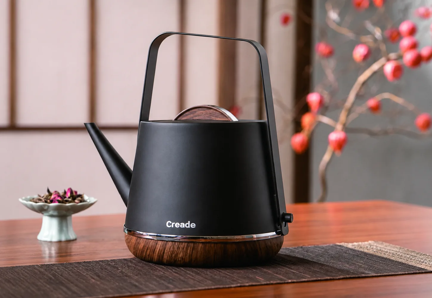 K-0820 Retro Handle Electric Kettle